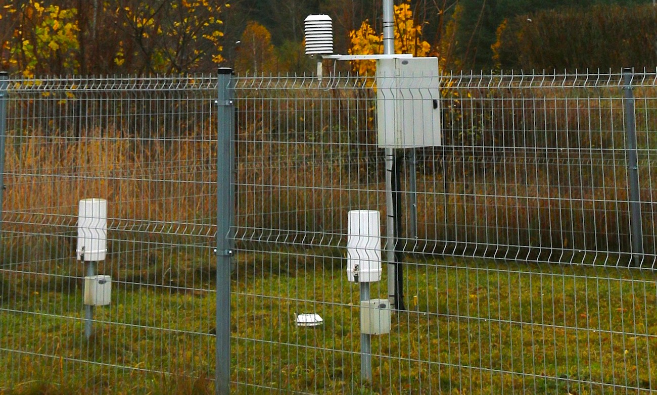 Stacja pogodowa, meteorologiczny pomocnik ogrodnika