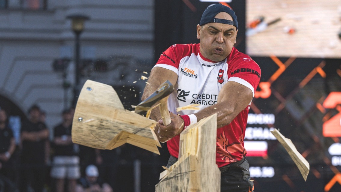 Polak wśród najlepszych, ekstremalnych drwali świata